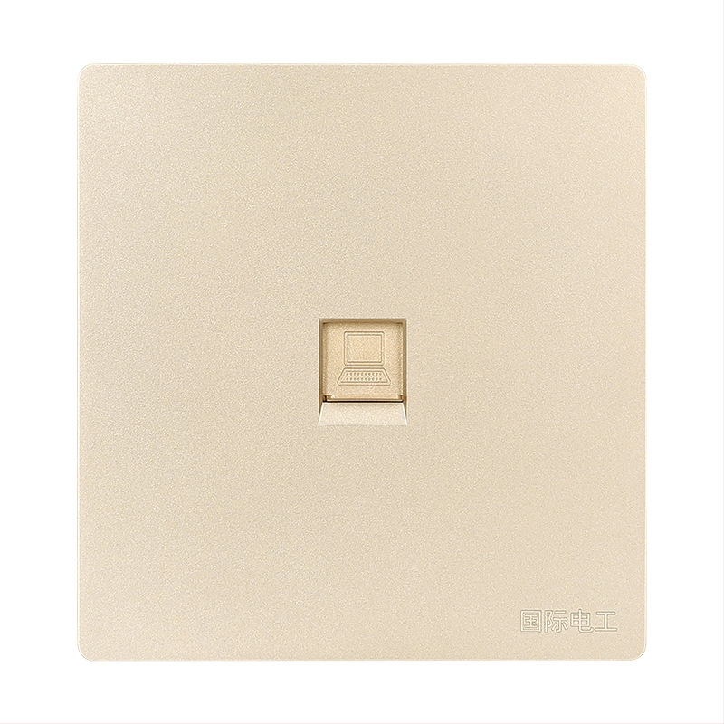 86 tips sienas tīkla ligzdas panelis gigabitam — 1–2 ostas, X7 sērija, PC korpuss, vara vadītāji, AC125V, 3C sertifikāts