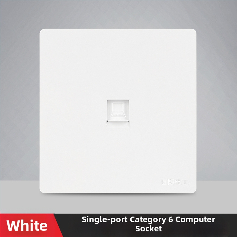 86 tips sienas tīkla ligzdas panelis gigabitam — 1–2 ostas, X7 sērija, PC korpuss, vara vadītāji, AC125V, 3C sertifikāts