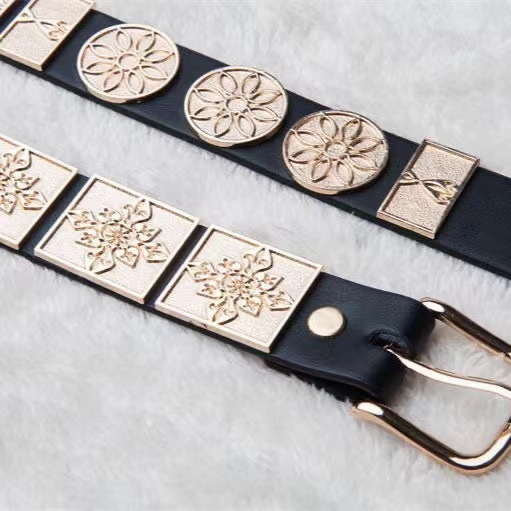 Set de accesorii Hanfu: curea de talie din piele, brățară de încheietură și bandă – piele artificială, cataramă din aliaj, închidere cu pin, lățime 2–4 cm, vara 2021