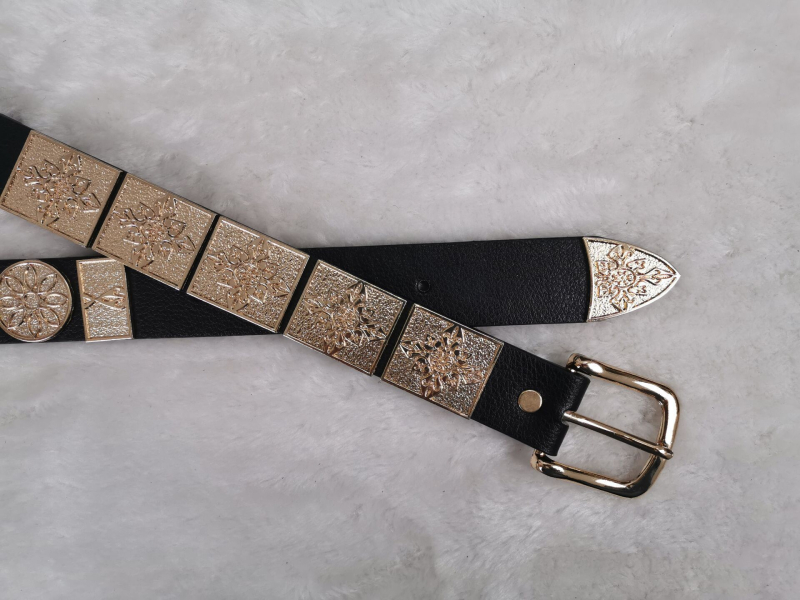 Set de accesorii Hanfu: curea de talie din piele, brățară de încheietură și bandă – piele artificială, cataramă din aliaj, închidere cu pin, lățime 2–4 cm, vara 2021