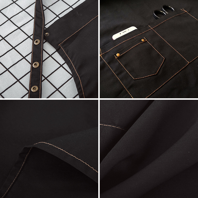 Безръкав престилка за грижа за домашни любимци, анти-замърсяващ, корейски стил, принт с анимационен герой