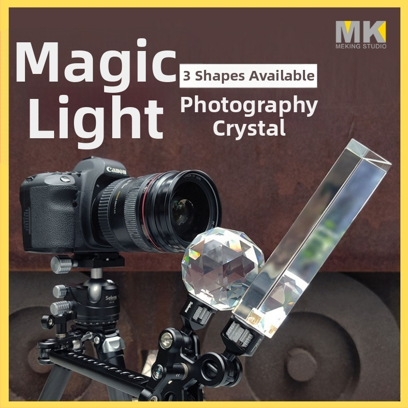 Fotoruč MK 829092 – profesionálna fotografia rekvizity s magickým svetlom a kryštálovým popredím pre film a svadobné fotenie, hmotnosť 0.5 kg