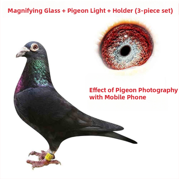 Lunetă macro pentru porumbei cu lupă pentru fotografierea ochilor păsărilor (Universal)