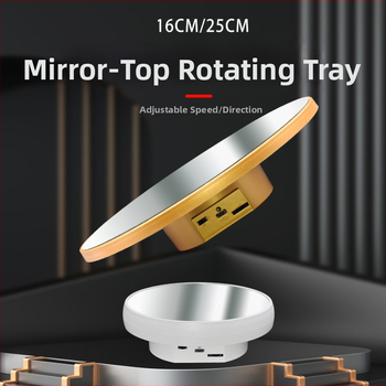 Integreeritud stiili peeglipinnaga pöörlev eksponeerimissein juveelide ja figuuride jaoks (ABS pihustamisvormimine)