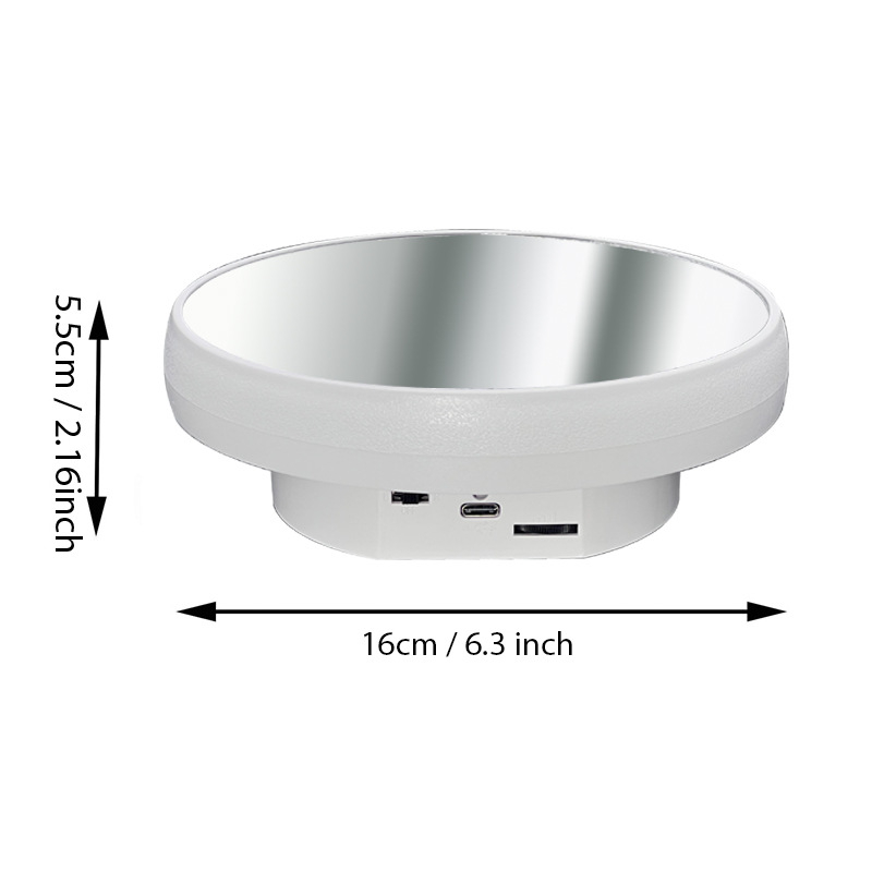 Integreeritud stiili peeglipinnaga pöörlev eksponeerimissein juveelide ja figuuride jaoks (ABS pihustamisvormimine)