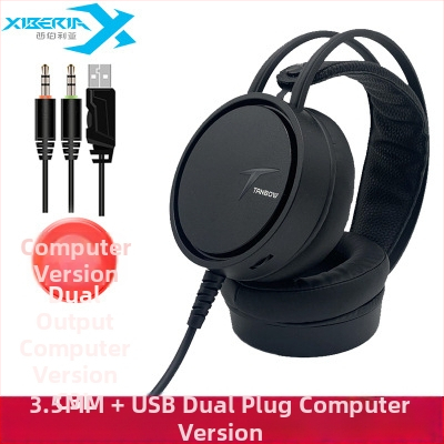 Spēļu USB vada austiņas ar 50 mm skaļruņiem, iebūvēts mikrofons, frekvences diapazons 20 Hz–20 kHz, saderīgs ar PC