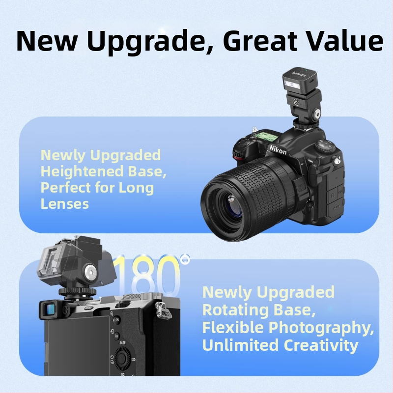 Godox TR/SF-R signálny vysielač/spúšť blesku, univerzálna vyvýšená podložka pre hot shoe a IT30/2022 vyvýšený držiak