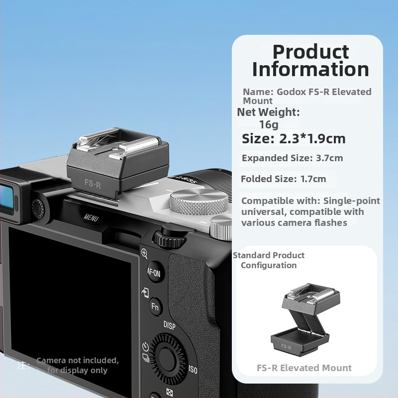 Godox TR/SF-R signálny vysielač/spúšť blesku, univerzálna vyvýšená podložka pre hot shoe a IT30/2022 vyvýšený držiak