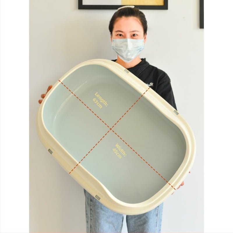 Κουτί άμμου γάτας με ημιεγκλειστικό σχέδιο για πειραχτικές γάτες; Έτοιμο για δώρο, Υλικό: Άλλο