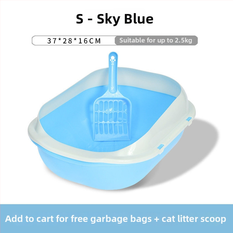 Κουτί άμμου γάτας με ημιεγκλειστικό σχέδιο για πειραχτικές γάτες; Έτοιμο για δώρο, Υλικό: Άλλο