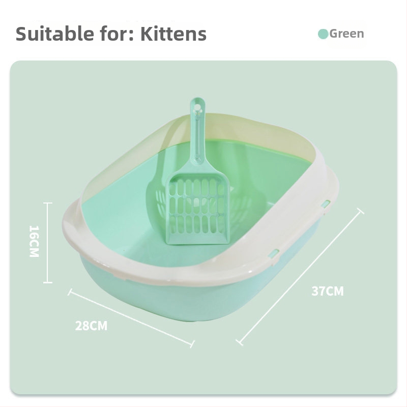 Κουτί άμμου γάτας με ημιεγκλειστικό σχέδιο για πειραχτικές γάτες; Έτοιμο για δώρο, Υλικό: Άλλο