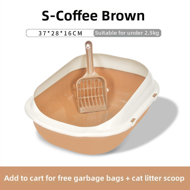 Κουτί άμμου γάτας με ημιεγκλειστικό σχέδιο για πειραχτικές γάτες; Έτοιμο για δώρο, Υλικό: Άλλο