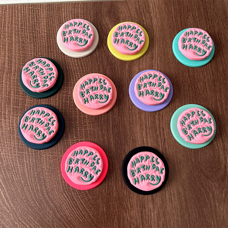 Suport pentru telefon mobil tip Lazy stand – universal, cu suport magnetic tip airbag, din plastic