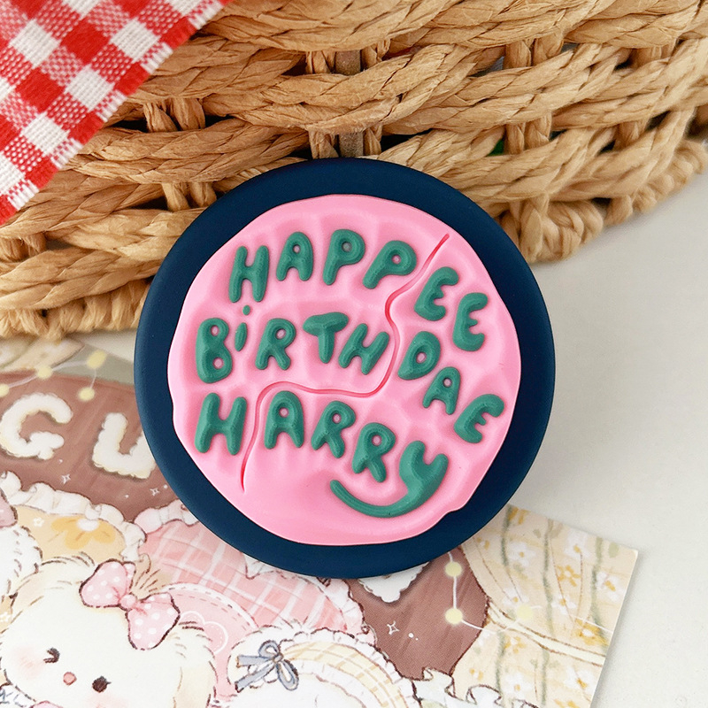 Suport pentru telefon mobil tip Lazy stand – universal, cu suport magnetic tip airbag, din plastic