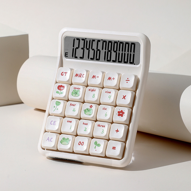 Аритметичен калкулатор за финанси и офис, модел 7258, ABS корпус, 12-цифрен дисплей, разделяеми механични клавиши