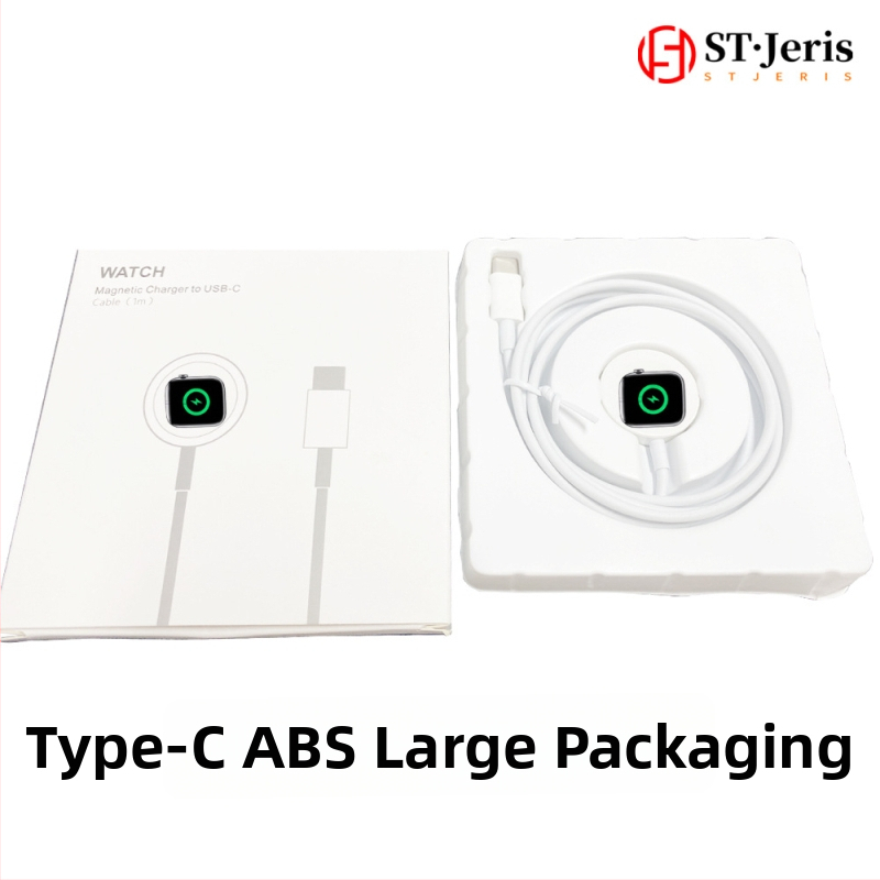 Type-C magnetlaadimise alus Apple Watch S1–S9 jaoks, PD protokoll, 2.5W väljund, USB-C liides, ABS korpus