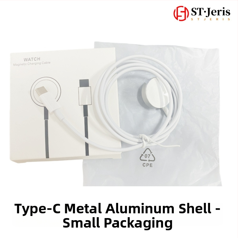 Type-C magnetlaadimise alus Apple Watch S1–S9 jaoks, PD protokoll, 2.5W väljund, USB-C liides, ABS korpus