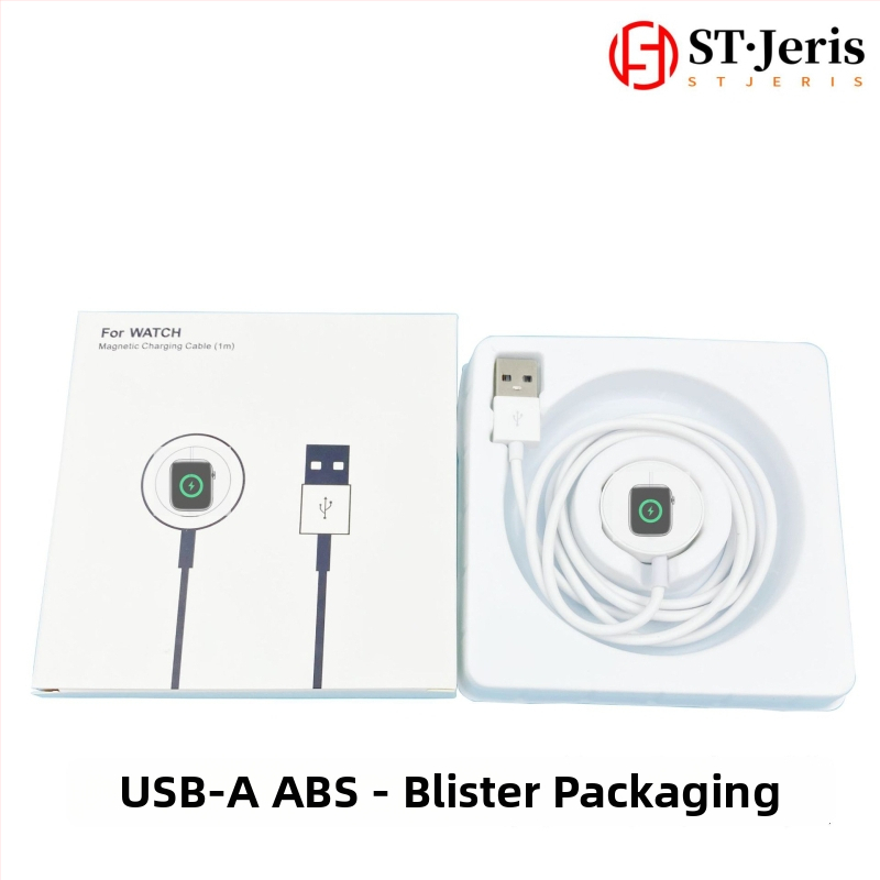 Type-C magnetlaadimise alus Apple Watch S1–S9 jaoks, PD protokoll, 2.5W väljund, USB-C liides, ABS korpus