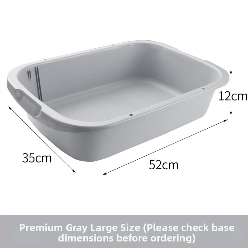 Ημι-κλειστή λεκάνη γάτας με ενσωματωμένο δίσκο, PP υλικό, Jasley