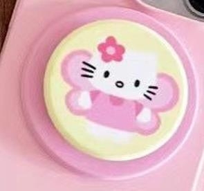 Stand pentru telefon, stil desen animat, din plastic, personalizabil