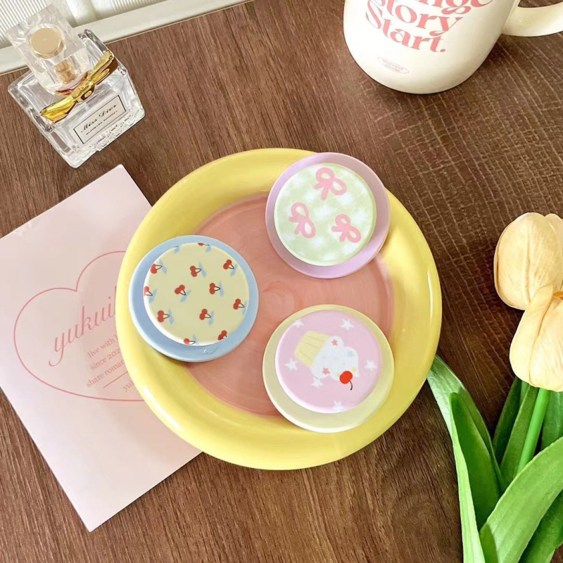 Stand pentru telefon, stil desen animat, din plastic, personalizabil