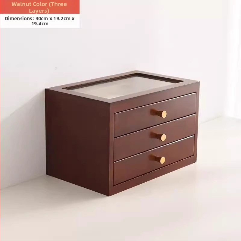 Massiivpuidust juveelikarp, hiina stiilis retro, sahtlitega, mitmekihiline konstruktsioon, tugev ehitus