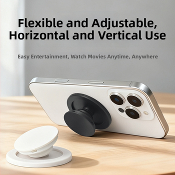 Suport magnetic pentru telefon cu compatibilitate universală și funcție anti-vibrație (Plastic; Universal; Anti-vibrație)