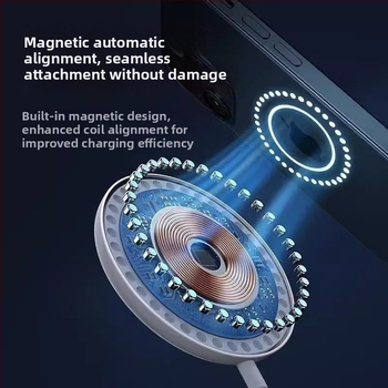 Taowantong PD35W Magneetiline juhtmevaba laadija Apple'i jaoks – magnetlaadimine, QC protokoll, otselaadimine