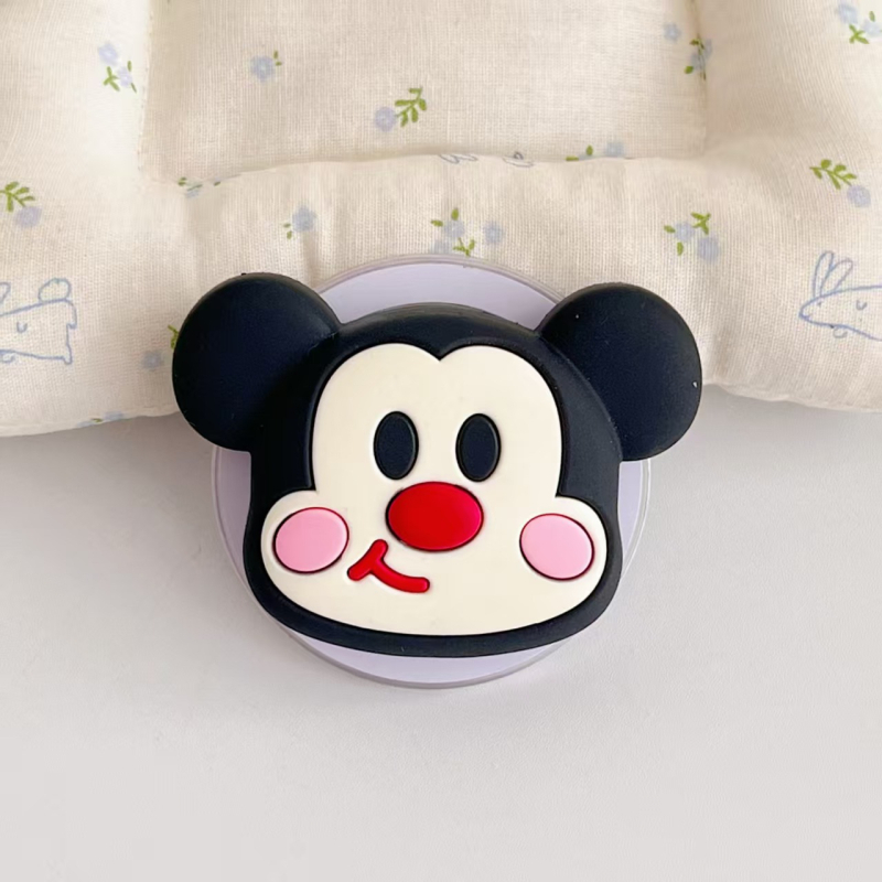 Suport magnetic pentru telefon, 3D PVC — braț retractabil și pliabil, de birou, Snap-On, universal pentru Apple