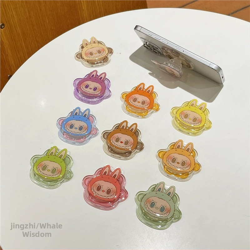 Magnetický stojan na telefón z akrylu v karikatúrnom štýle