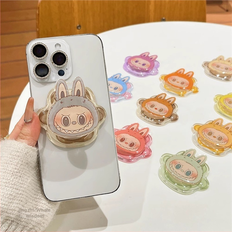 Magnetický stojan na telefón z akrylu v karikatúrnom štýle