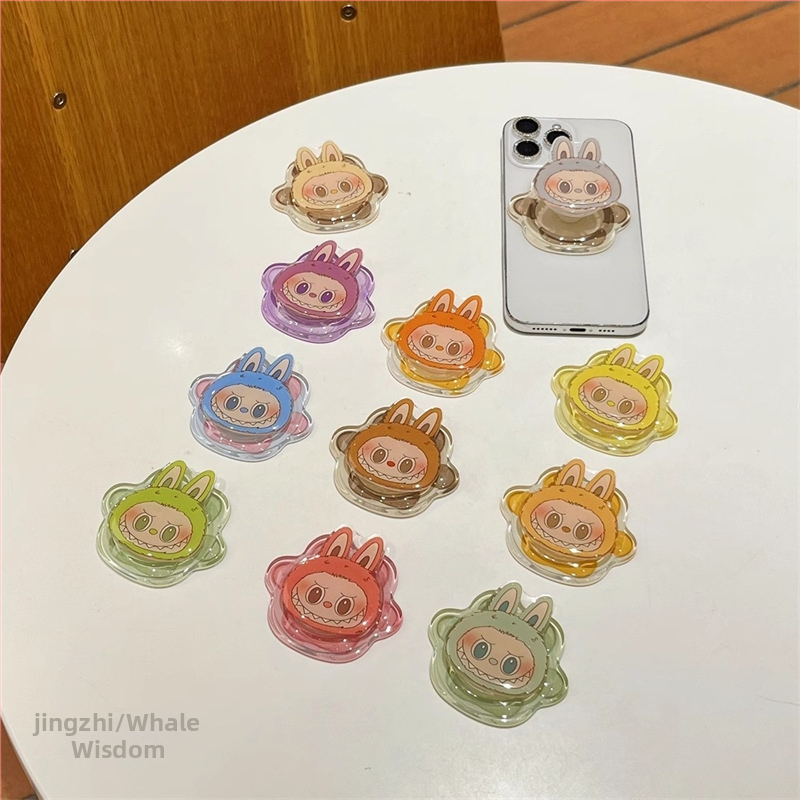 Magnetický stojan na telefón z akrylu v karikatúrnom štýle