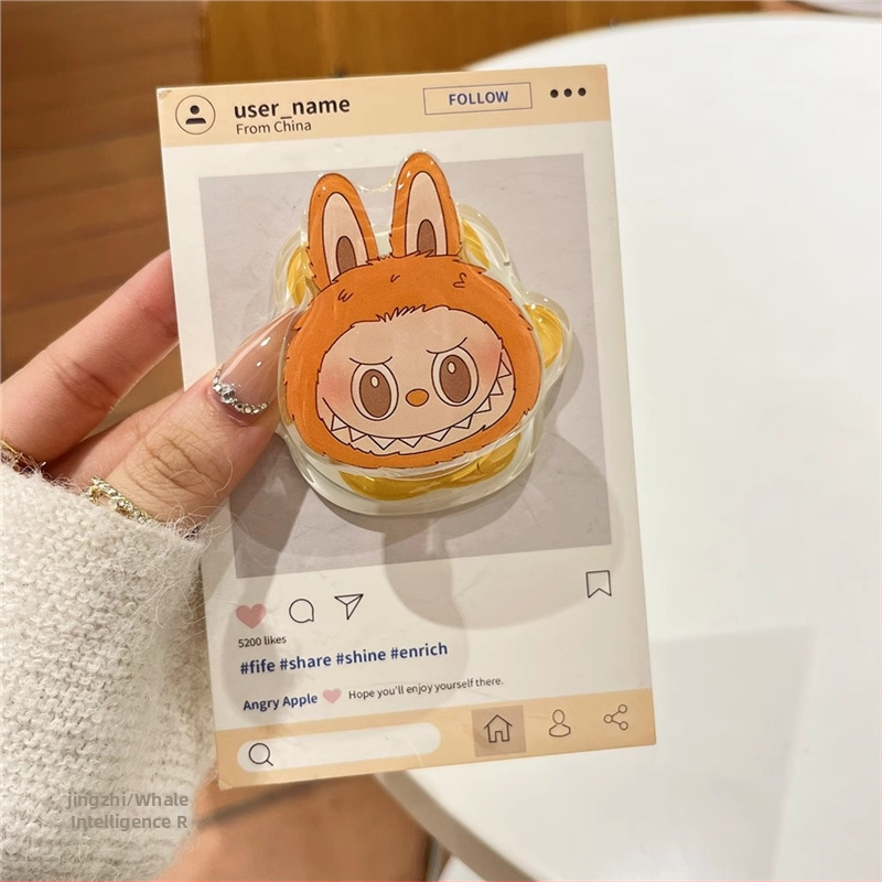 Magnetický stojan na telefón z akrylu v karikatúrnom štýle