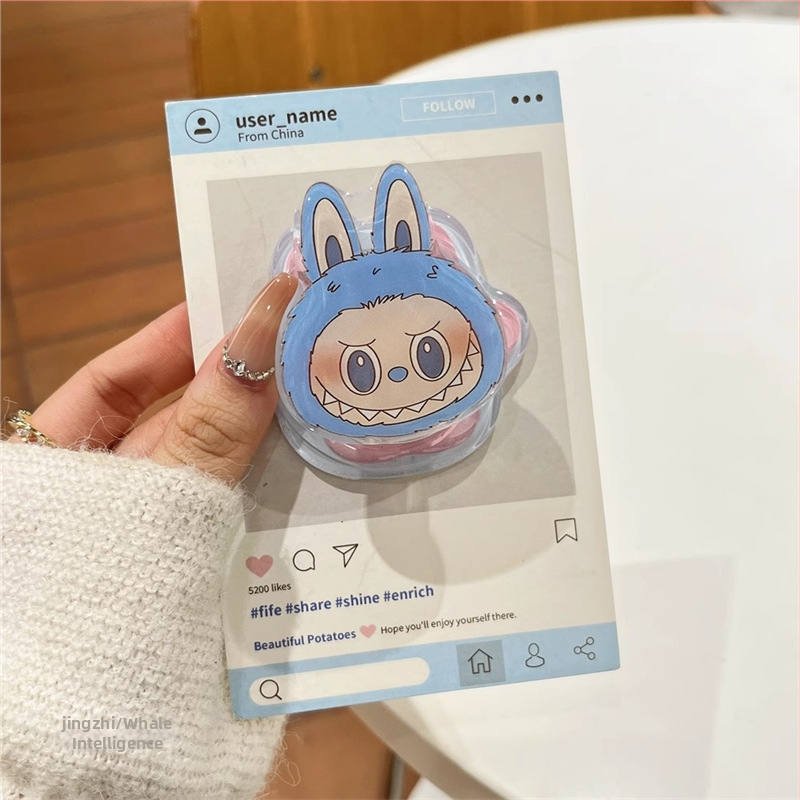 Magnetický stojan na telefón z akrylu v karikatúrnom štýle