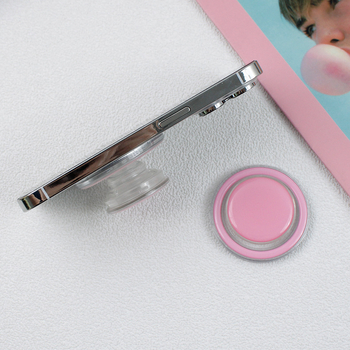 VKI Lazy Stand – Suport pentru telefon din plastic, universal (Brand VKI, Material Plastic, Compatibilitate Universală, Personalizare Disponibilă)