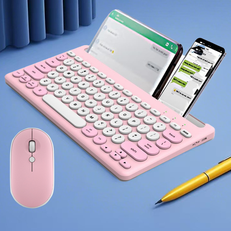 Bežični set tipkovnice i miša K004C - Dual-Mode, USB tipkovnica i USB miš, 1600 DPI, vodootporan
