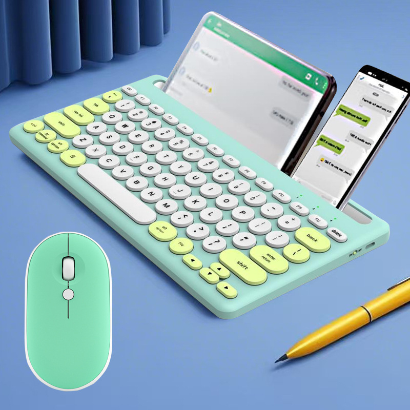 Bežični set tipkovnice i miša K004C - Dual-Mode, USB tipkovnica i USB miš, 1600 DPI, vodootporan