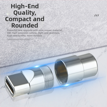 Xangsane XS-T1031 Cablu de date cu interfețe USB/Lightning/Type-C PD, carcasă metalică