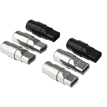 Xangsane XS-T1031 Cablu de date cu interfețe USB/Lightning/Type-C PD, carcasă metalică