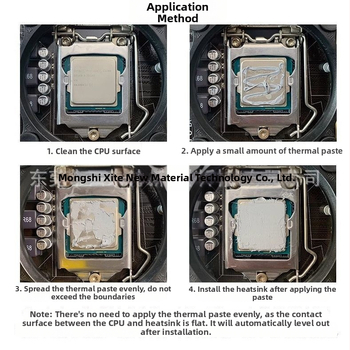 CPU hőpaszta, szilikon-alapú hővezető zselé, modell 7921, termékkód A1013404106