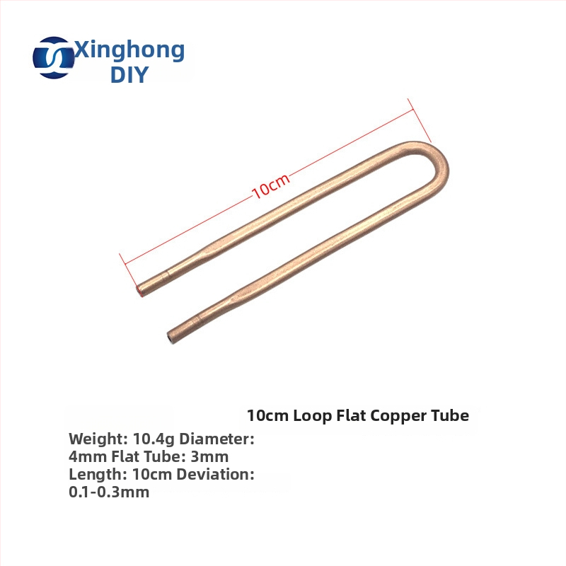 XHDIY лаптоп радиатор с плоска медна тръба за водно охлаждане