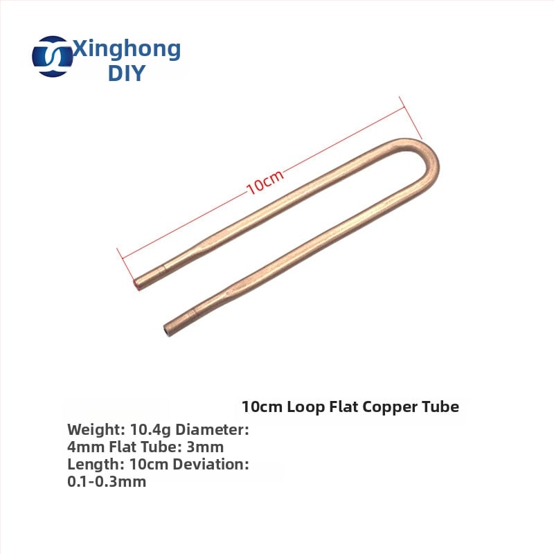 XHDIY лаптоп радиатор с плоска медна тръба за водно охлаждане