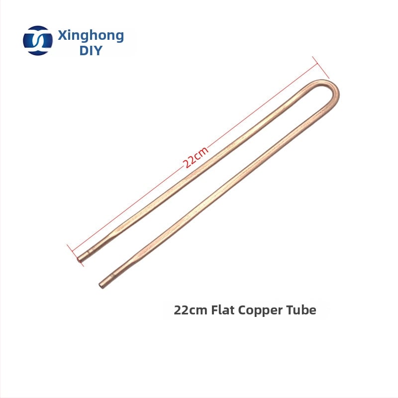 XHDIY лаптоп радиатор с плоска медна тръба за водно охлаждане