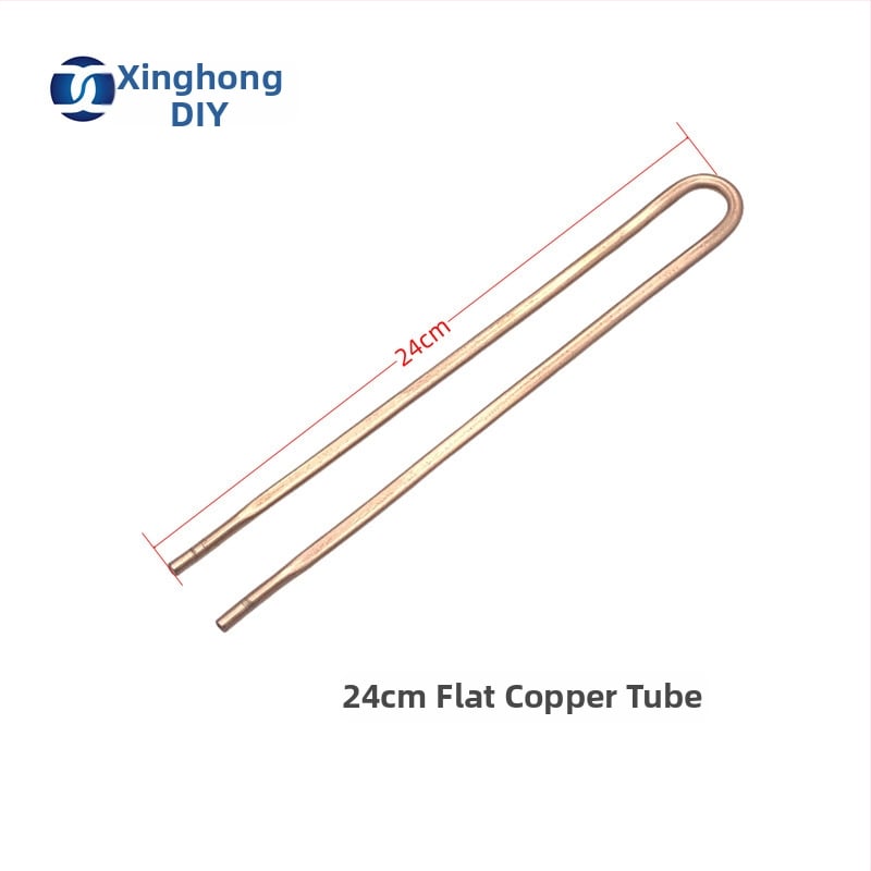 XHDIY лаптоп радиатор с плоска медна тръба за водно охлаждане