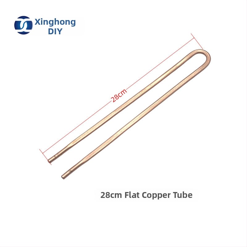 XHDIY лаптоп радиатор с плоска медна тръба за водно охлаждане