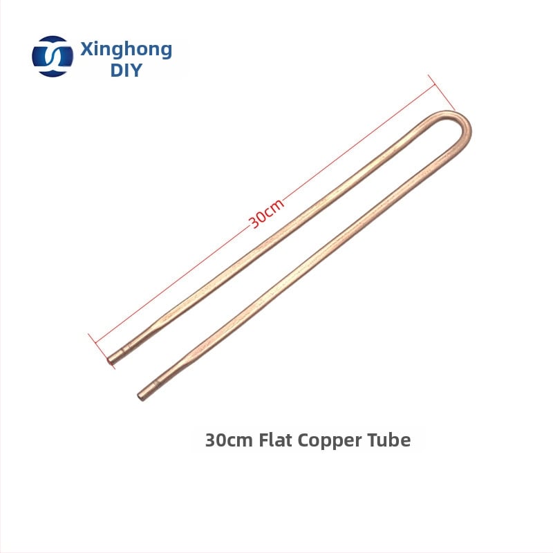 XHDIY лаптоп радиатор с плоска медна тръба за водно охлаждане