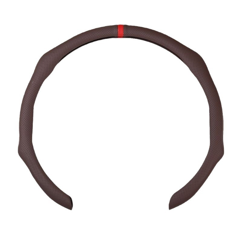 Geshuo husă de volan din piele, pentru toate sezoanele, potrivire universală