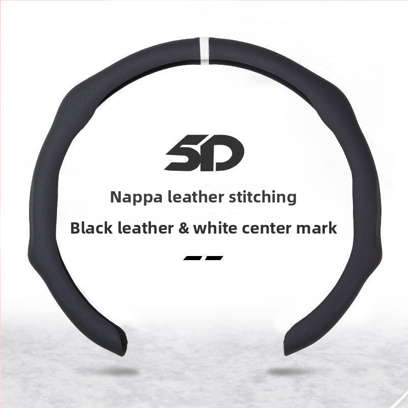 Geshuo husă de volan din piele, pentru toate sezoanele, potrivire universală