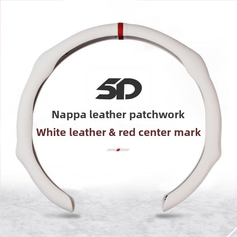 Geshuo husă de volan din piele, pentru toate sezoanele, potrivire universală