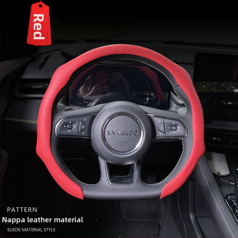 Geshuo husă de volan din piele, pentru toate sezoanele, potrivire universală